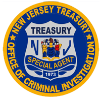 New Jersey Treasury Office of Criminal Investigation Special Agent Seal